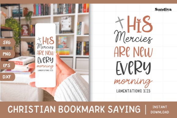Christian Bookmark Saying SVG 21 for Real Embroidery Projects
