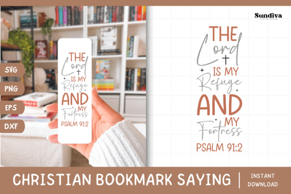 Christian Bookmark Saying SVG 3 Review for Real Projects