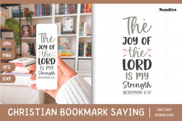 Christian Bookmark Saying SVG 5: A Faith-Filled Embroidery Design for Real Projects