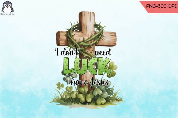 Christian Faith Shamrock Cross PNG Review for Real Projects