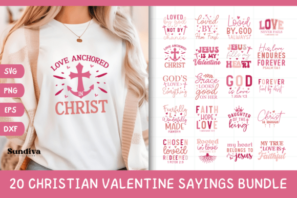 Christian Valentine’s Day SVG Bundle Review for Real Projects