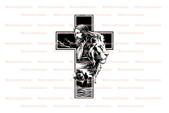 Lion of Judah Cross SVG: A Faith-Fueled Embroidery Design for Real Projects