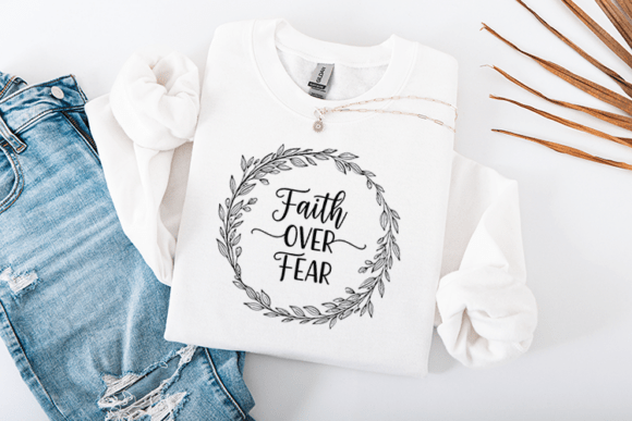 Reviewing the Faith over Fear Christian Wreath for Real Embroidery Projects